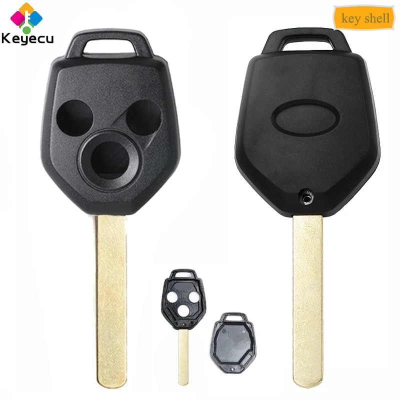 KEYECU Replacement Remote Control Car Key Shell Case Cover With 3 Buttons - FOB for Subaru Legacy Outback XV Forester WRX STI XV
KEYECU Replacement Remote Control Car Key Shell Case Cover With 3 Buttons - FOB for Subaru Legacy Outback XV Forester WRX STI XV