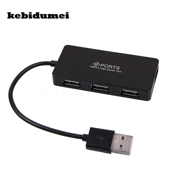 kebidumei 2016 High Quality Slim Usb 2.0 Hub 4 Ports Super Speed Compact Hub Adapter USB Hab For PC Laptop Mac
kebidumei 2016 High Quality Slim Usb 2.0 Hub 4 Ports Super Speed Compact Hub Adapter USB Hab For PC Laptop Mac
