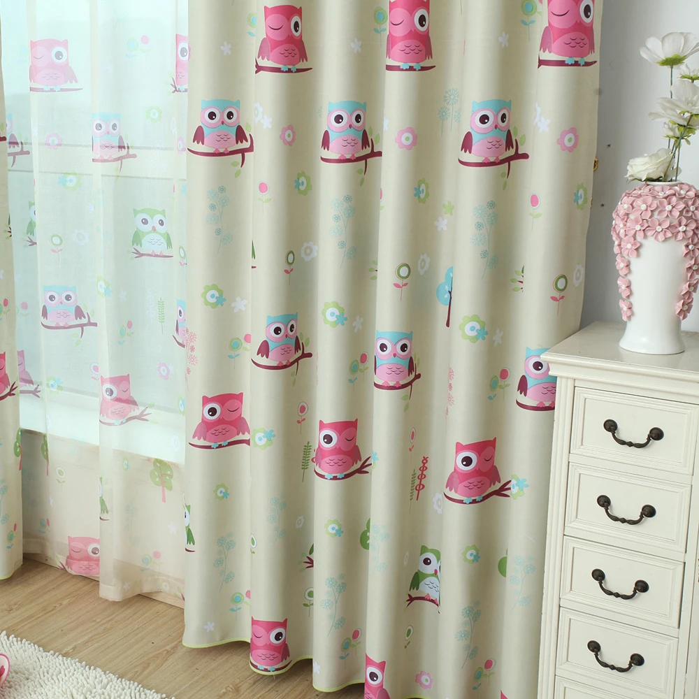 Cartoon Owl Shade Blinds Finished Window Blackout Curtains for Kids Bedroom Living Room Curtains Drapes Curtains for Children
Cartoon Owl Shade Blinds Finished Window Blackout Curtains for Kids Bedroom Living Room Curtains Drapes Curtains for Children