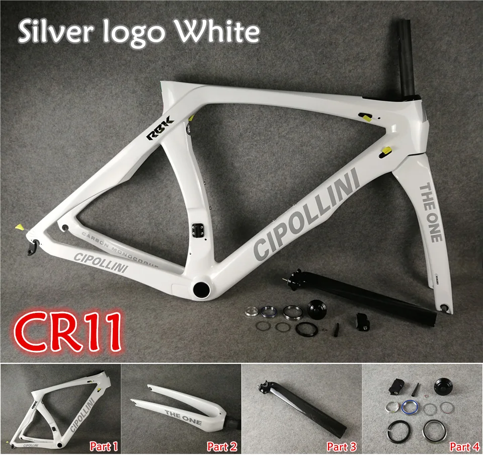 2018 Silver logo White T1000 3K/1K Matte/Glossy MCipollini RB1K THE ONE carbon road frame Cipollini XXS/XS/S/M/L/XL
2018 Silver logo White T1000 3K/1K Matte/Glossy MCipollini RB1K THE ONE carbon road frame Cipollini XXS/XS/S/M/L/XL