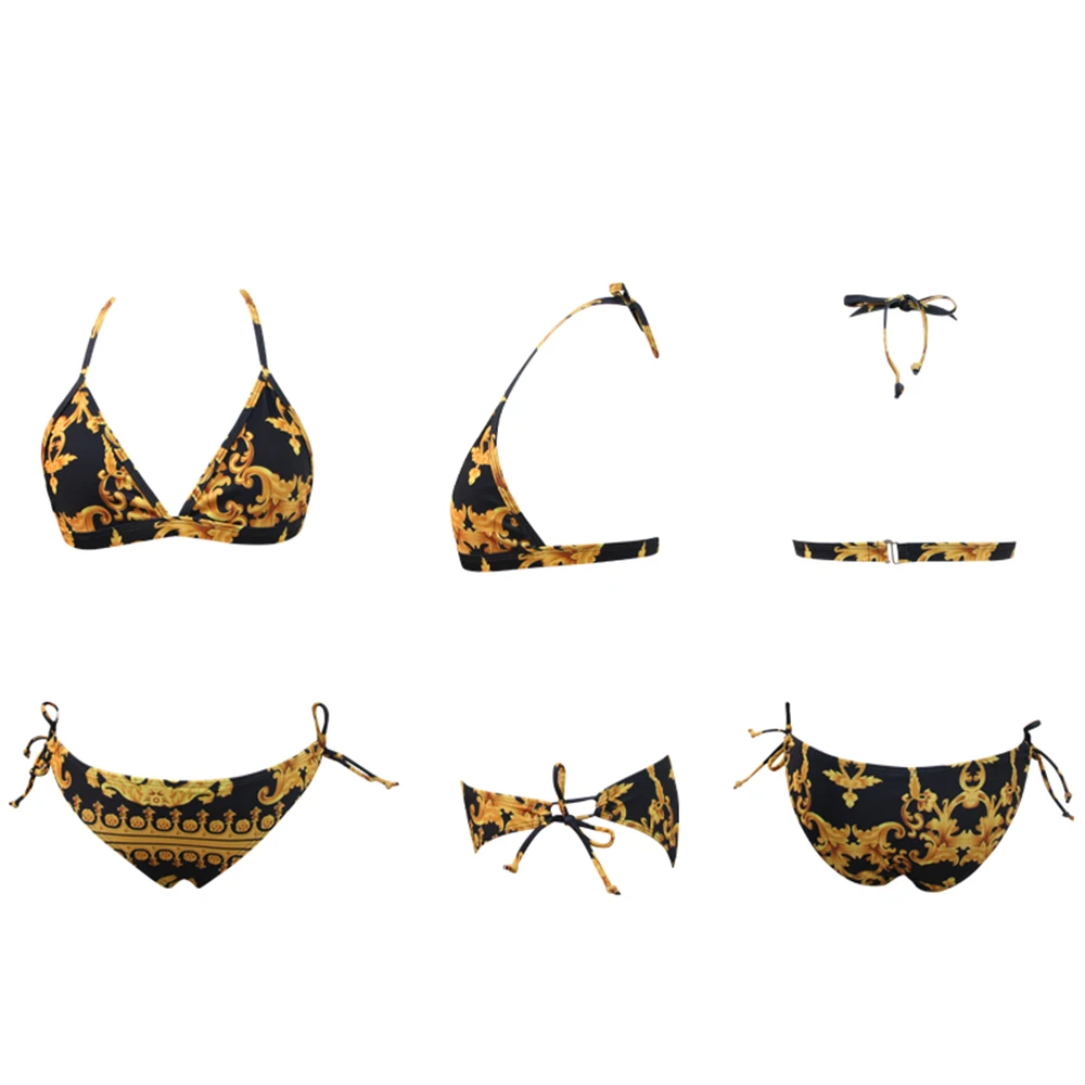 Sexy Low Waist Bikini Suits Floral Print Bikini Set Swimsuit Women Swimwear Beachwear Bathing Suit
Sexy Low Waist Bikini Suits Floral Print Bikini Set Swimsuit Women Swimwear Beachwear Bathing Suit