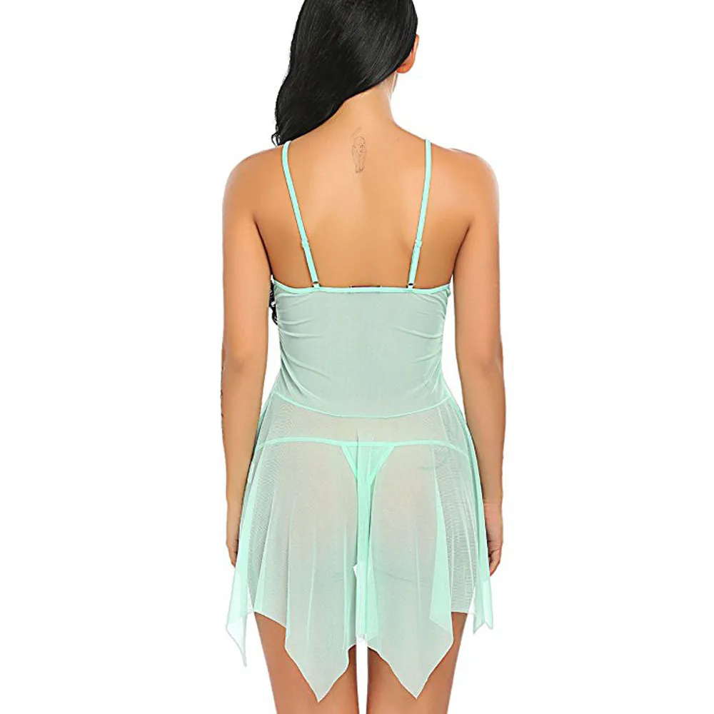 Women Lingerie Flower Lace Lingerie Babydoll V Neck Sleepwear Femmes Strap Chemise Lingerie Homme Underwear Sleepwear
Women Lingerie Flower Lace Lingerie Babydoll V Neck Sleepwear Femmes Strap Chemise Lingerie Homme Underwear Sleepwear