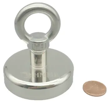 113kg Pulling Mounting Magnet Diameter 60mm Magnetic Pots Ring Fishing Gear Neodymium Permanent deep sea salvage magnet
113kg Pulling Mounting Magnet Diameter 60mm Magnetic Pots Ring Fishing Gear Neodymium Permanent deep sea salvage magnet