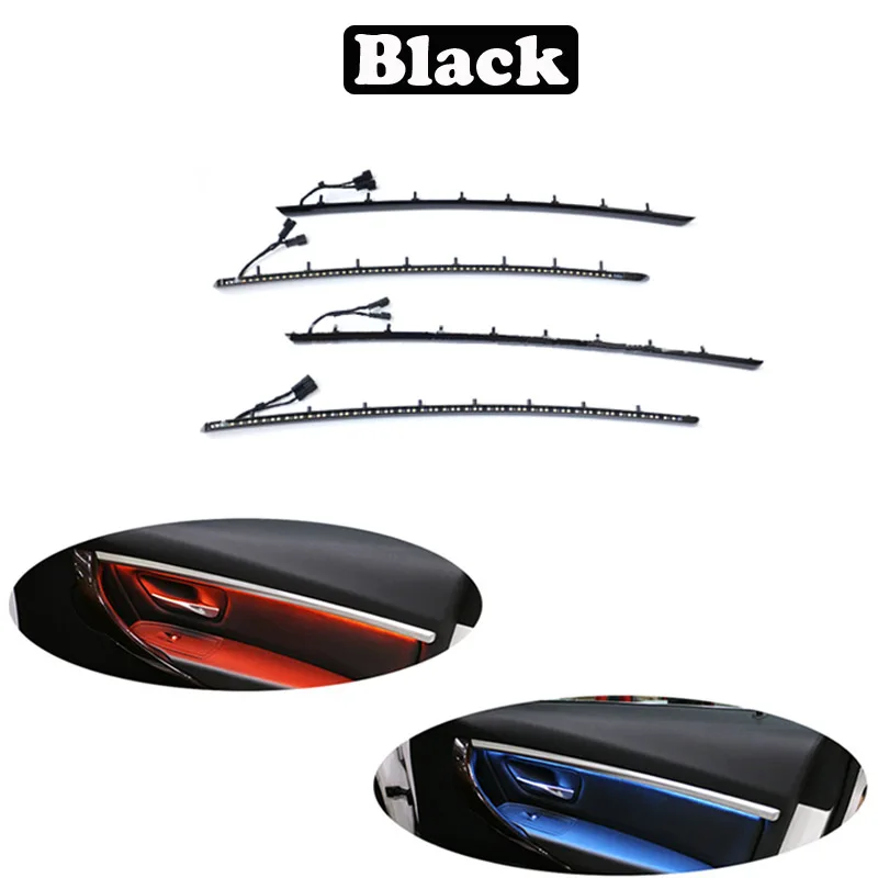 Four Interior Doors Panel LED Decorative Trims Lights With Blue And Orange Colors Atmosphere Lights For BMW 3 Series F30 12-18
Four Interior Doors Panel LED Decorative Trims Lights With Blue And Orange Colors Atmosphere Lights For BMW 3 Series F30 12-18