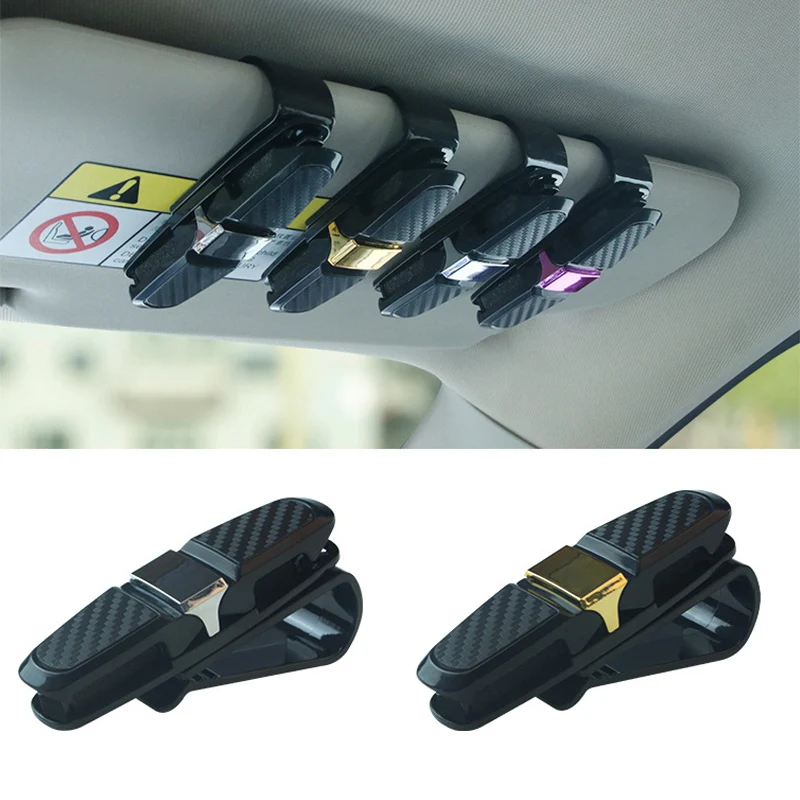 New Portable Fastener Cip Eyeglasses Clip Ticket Card Clamp ABS Car Glasses Cases Black Car Sun Sunglasses Holder
New Portable Fastener Cip Eyeglasses Clip Ticket Card Clamp ABS Car Glasses Cases Black Car Sun Sunglasses Holder