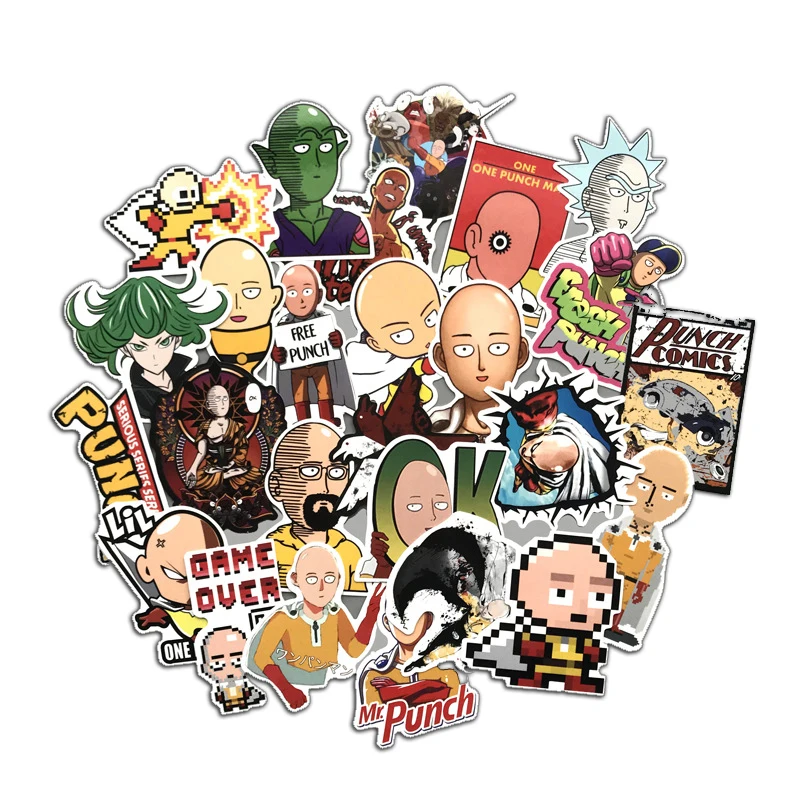 50pcs Blood Anime ONE PUNCH-MAN Graffiti Sticker Personality Manga Style Suitcase Laptop Skateboard Stickers For Christmas Gifts
50pcs Blood Anime ONE PUNCH-MAN Graffiti Sticker Personality Manga Style Suitcase Laptop Skateboard Stickers For Christmas Gifts