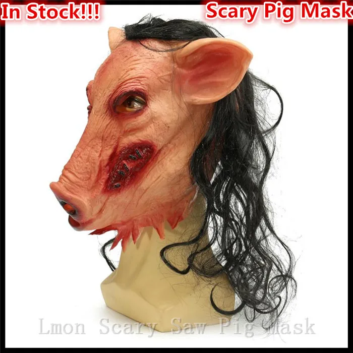 Halloween Terror horror scary halloween props toys Cosplay Scary Creepy Pig Halloween Scary Saw Pig Head Mask Animal pig Mask
Halloween Terror horror scary halloween props toys Cosplay Scary Creepy Pig Halloween Scary Saw Pig Head Mask Animal pig Mask
