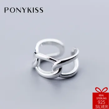PONYKISS Trendy 100% 925 Sterling Silver Chic Hollow Pope Knot Adjustable Opening Ring Women Party Fine Accessory Birthday Gift
PONYKISS Trendy 100% 925 Sterling Silver Chic Hollow Pope Knot Adjustable Opening Ring Women Party Fine Accessory Birthday Gift