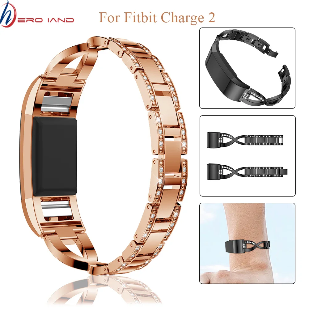 Crystal Watch Band Wrist Strap For Fitbit charge 2 Smart Watch Replacement wristband For charge2 Straps with Rhinestone l0508#4
Crystal Watch Band Wrist Strap For Fitbit charge 2 Smart Watch Replacement wristband For charge2 Straps with Rhinestone l0508#4