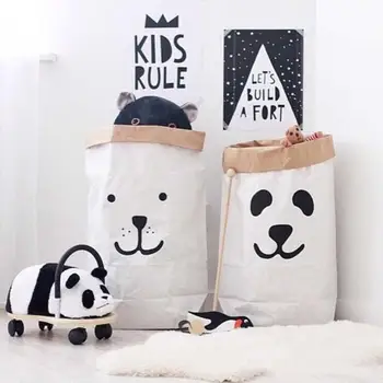 European Waterproof Yellow-white Kraft Paper Storage Bag Children's Room Toys Household Sundries Large Capacity Storage Bags
European Waterproof Yellow-white Kraft Paper Storage Bag Children's Room Toys Household Sundries Large Capacity Storage Bags