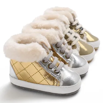 Baby Shoes PU Patch High-cut Shoes Sneaker Anti-slip Diamond Plaid with Velvet Winter Warm Shoes Baby Toddler Boys Crib Shoes
Baby Shoes PU Patch High-cut Shoes Sneaker Anti-slip Diamond Plaid with Velvet Winter Warm Shoes Baby Toddler Boys Crib Shoes
