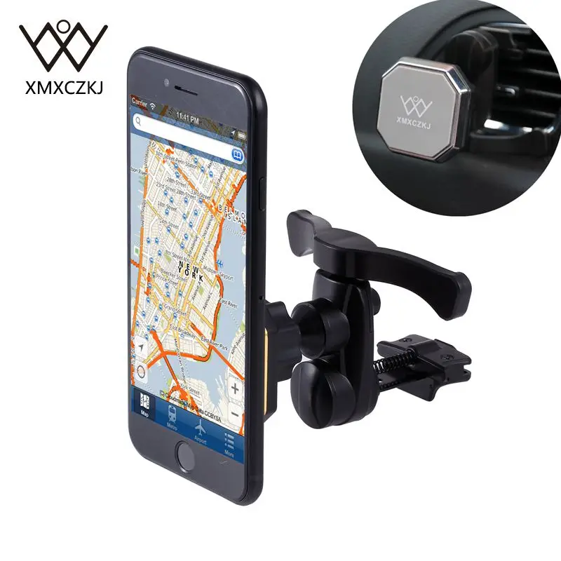 Car Air Vent Phone Holder GPS Bracket for iPhone 6//7//8//Plus//X Samsung Universal