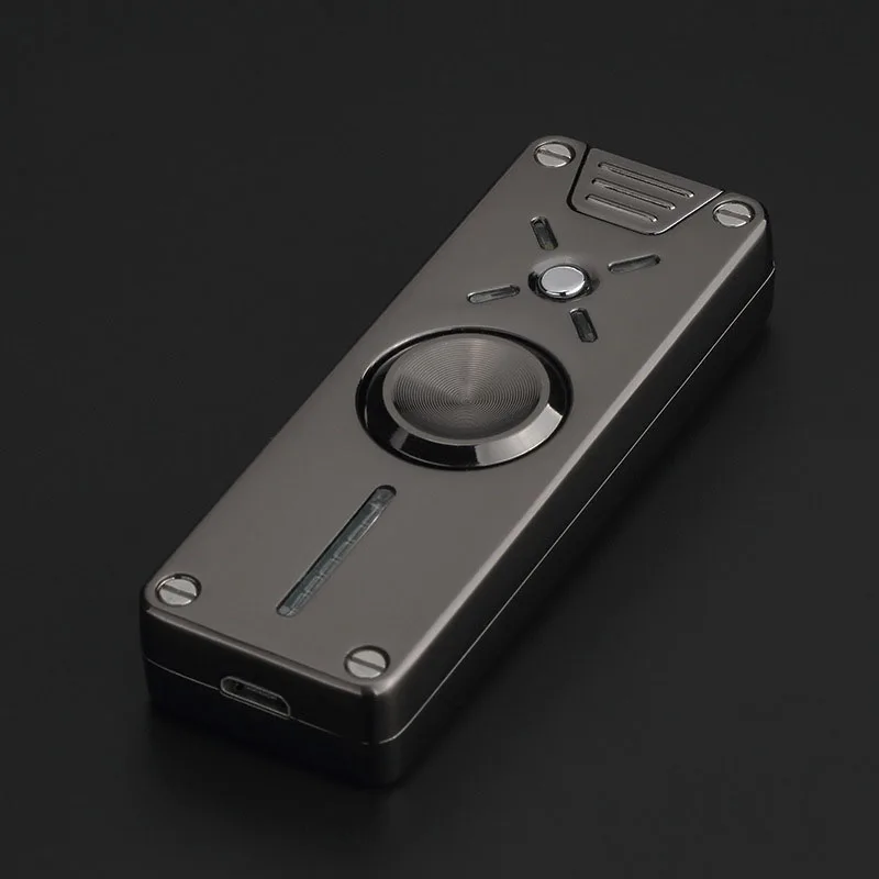 2019 New Gyro Toy Fingertip Lighter Dual Arc Hand Spinner Lighter USB Charging Rechargeable Electronic Plasma Windproof Lighter
2019 New Gyro Toy Fingertip Lighter Dual Arc Hand Spinner Lighter USB Charging Rechargeable Electronic Plasma Windproof Lighter