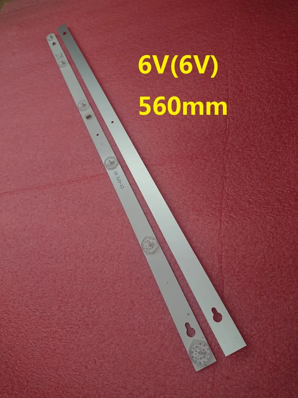 New 15set=30pcs 6LED(6V) 560mm LED Backlight Strip for L32P1A 4C-LB3206-HR03J HR01J 32D2900 32HR330M06A5 V5
New 15set=30pcs 6LED(6V) 560mm LED Backlight Strip for L32P1A 4C-LB3206-HR03J HR01J 32D2900 32HR330M06A5 V5