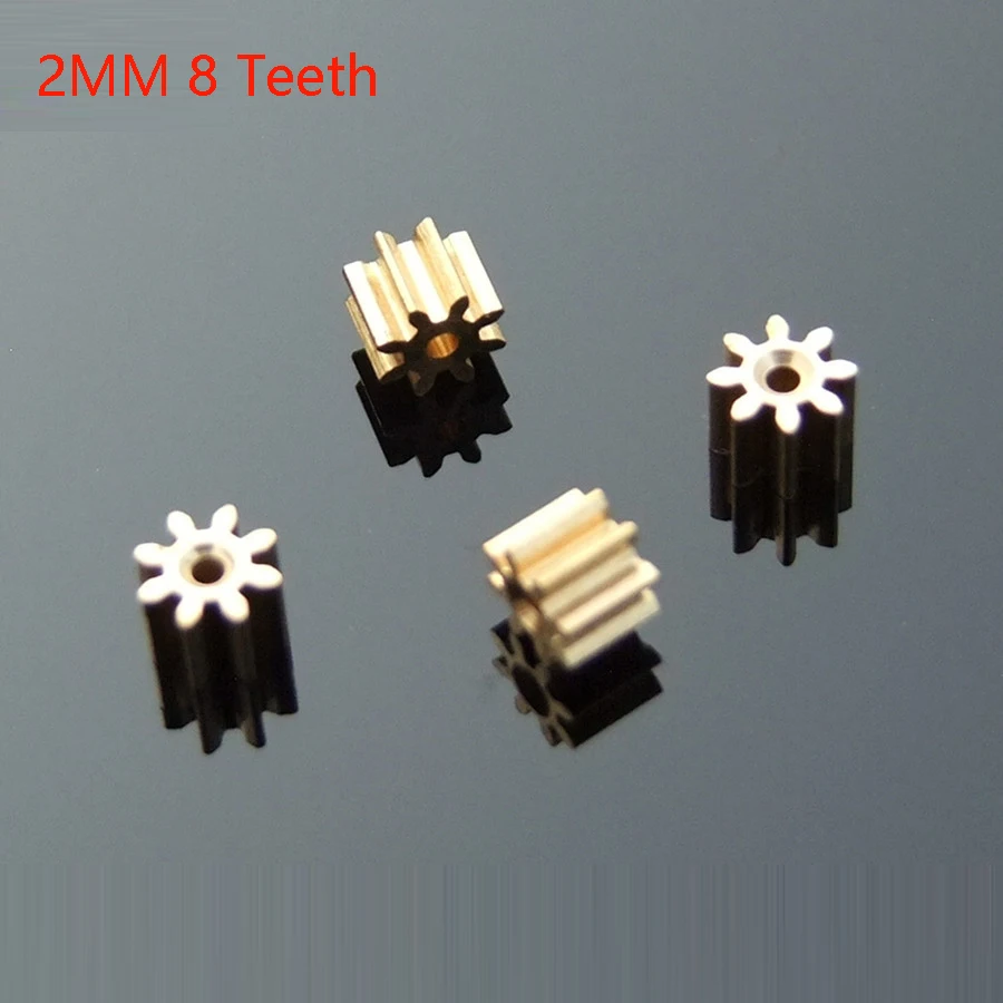 10PCS 0.5 Mode 2MM 8 Teeth Copper Gear 82A Metal Gear Aperture 2MM 8 Teeth Spindle Gear Motor Gear Gearbox
10PCS 0.5 Mode 2MM 8 Teeth Copper Gear 82A Metal Gear Aperture 2MM 8 Teeth Spindle Gear Motor Gear Gearbox
