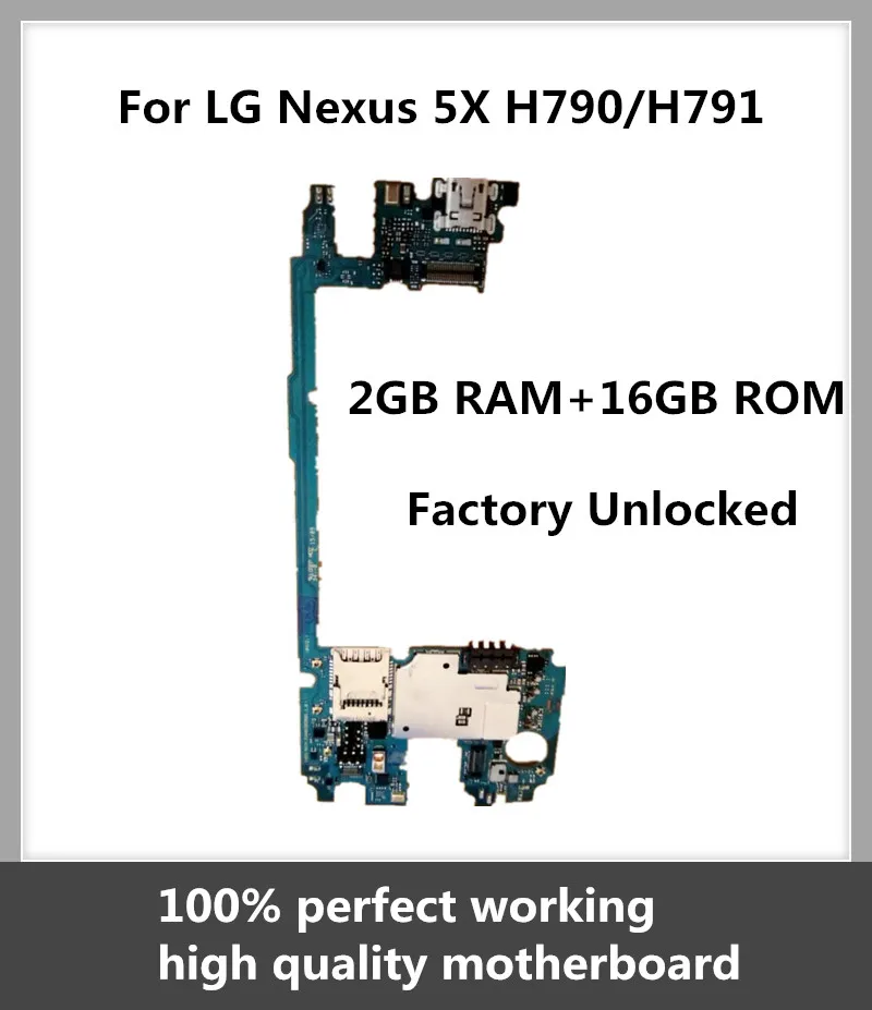 New Arrival Motherboard For LG Nexus 5X H791 16GB Factory Unlocked Original Mainboard Android OS Installed Good Working
New Arrival Motherboard For LG Nexus 5X H791 16GB Factory Unlocked Original Mainboard Android OS Installed Good Working