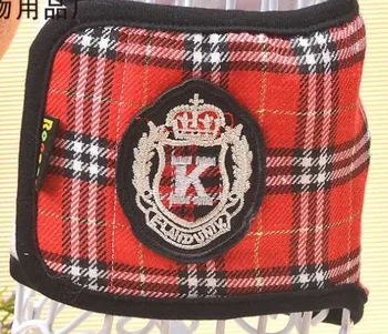 Free shipping red plaid crown classic Scotland Pets physiological pants male dog manners pet dog panties diapers 10pcs/lot
Free shipping red plaid crown classic Scotland Pets physiological pants male dog manners pet dog panties diapers 10pcs/lot