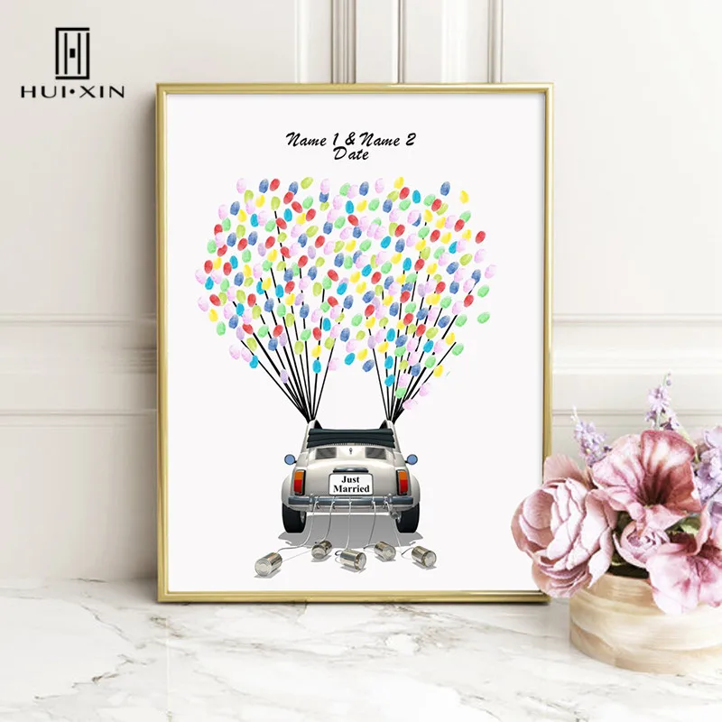 Modern Fashion Wedding Car With Some Ballon Canvas Custom Name Date Fingerprint DIY Gestbook For Wedding Ceremony Decoration
Modern Fashion Wedding Car With Some Ballon Canvas Custom Name Date Fingerprint DIY Gestbook For Wedding Ceremony Decoration