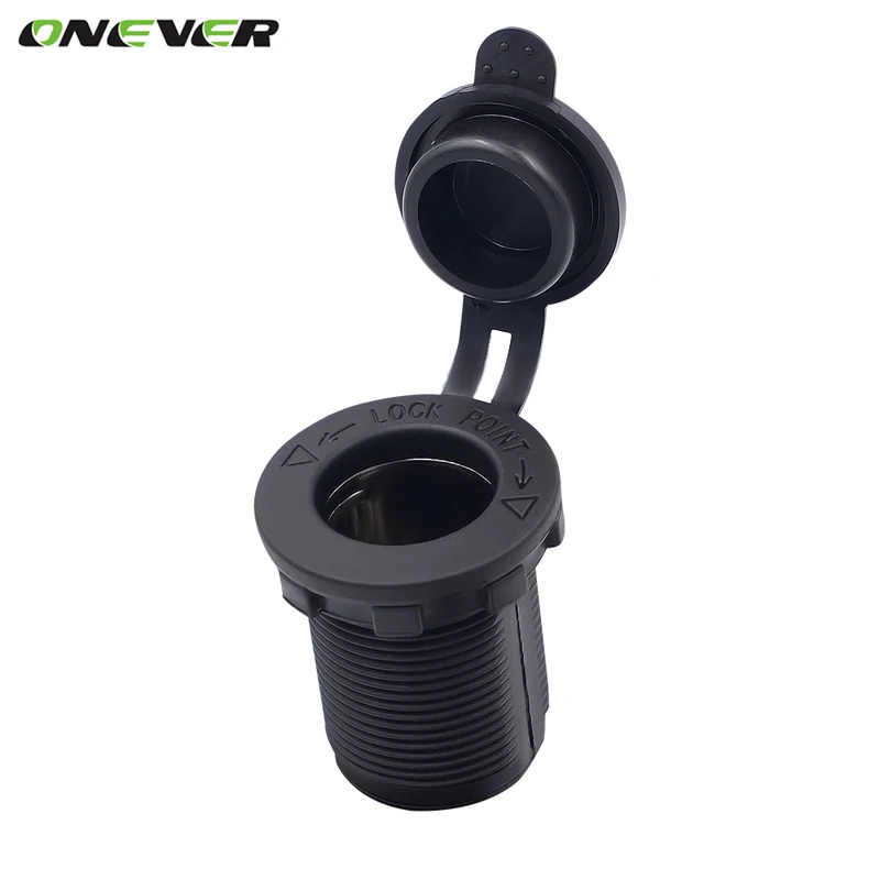 Onever Power adapter 12V Waterproof Car Accessory Cigarette Lighter Socket Plug Outlet for Boat Tractor Motorcycle
Onever Power adapter 12V Waterproof Car Accessory Cigarette Lighter Socket Plug Outlet for Boat Tractor Motorcycle