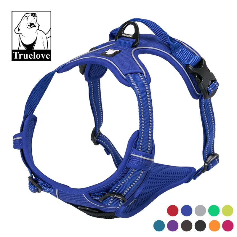 Truelove 3M Reflective Nylon Dog Harness Chest Straps Front Range Mesh Soft Padded Bulldog Pug Vest Harness for Dog Pet Supplies
Truelove 3M Reflective Nylon Dog Harness Chest Straps Front Range Mesh Soft Padded Bulldog Pug Vest Harness for Dog Pet Supplies