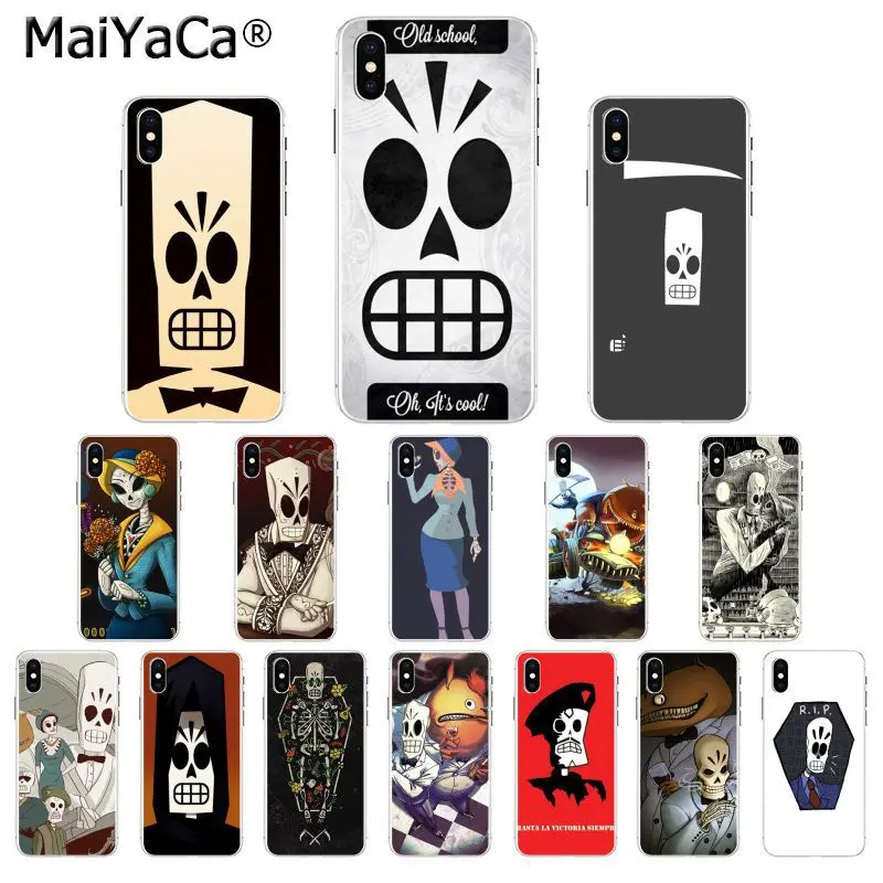 MaiYaCa Grim Fandango Transparent TPU Soft Rubber Phone Cover for Apple iPhone 8 7 6 6S Plus X XS MAX 5 5S SE XR Cover
MaiYaCa Grim Fandango Transparent TPU Soft Rubber Phone Cover for Apple iPhone 8 7 6 6S Plus X XS MAX 5 5S SE XR Cover