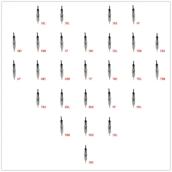 Tattoo Needles Cartridge 100Pcs Permanent Makeup Eyebrow Lip Embroidery Cartridge Needles Disposable for Electric Machine Tool
Tattoo Needles Cartridge 100Pcs Permanent Makeup Eyebrow Lip Embroidery Cartridge Needles Disposable for Electric Machine Tool
