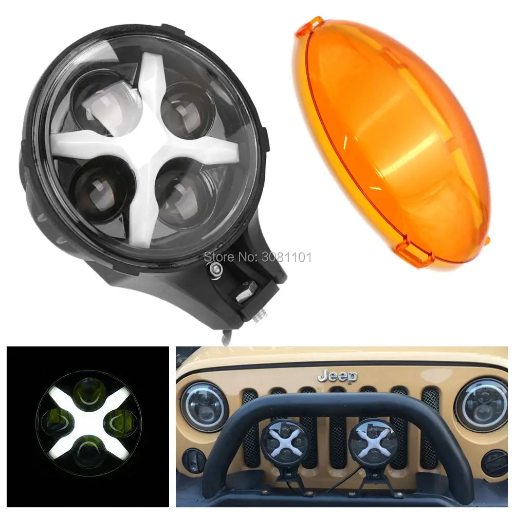 2PCS 6 inch Diecast Aluminum LED Auxiliary Light with DRL for Different Color for Universal Cars ,2004-2006 Jeep Wrangler LJ
2PCS 6 inch Diecast Aluminum LED Auxiliary Light with DRL for Different Color for Universal Cars ,2004-2006 Jeep Wrangler LJ