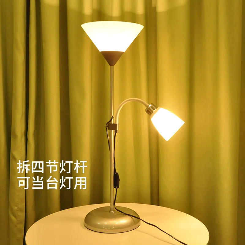 Floor lamp living room bedroom study bedside learning double head mother Nordic creative simple LED remote control eye
Floor lamp living room bedroom study bedside learning double head mother Nordic creative simple LED remote control eye