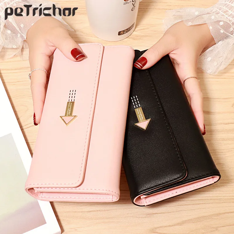 Brand Arrows Long Women Wallets Trifold Many Departments Ladies Wallet Soft Leather Purses Cell Phone Pocket Card Holder Female
Brand Arrows Long Women Wallets Trifold Many Departments Ladies Wallet Soft Leather Purses Cell Phone Pocket Card Holder Female