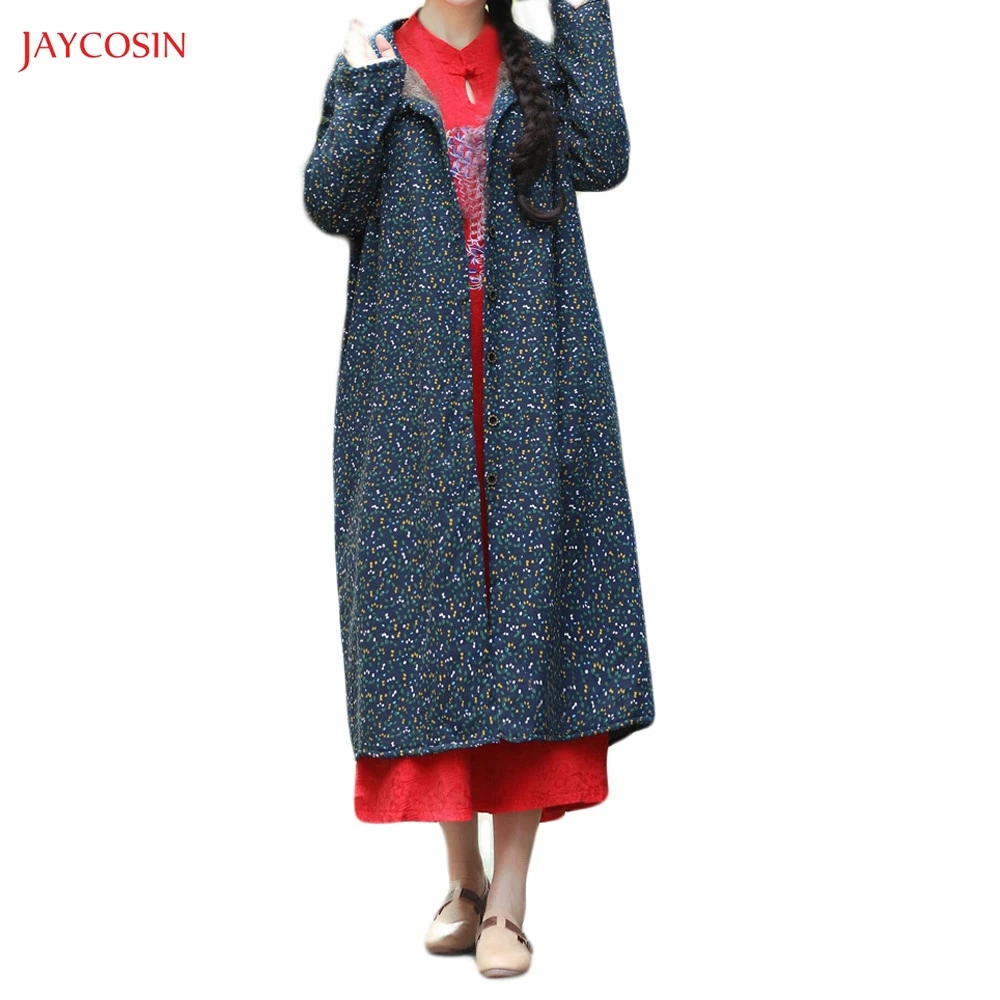 Jaycosin Clothes Women Plus Size Winter Coat Lady Cotton Linen Large Size Loose Thick Retro Hooded Jacket Female Autumn Coat
Jaycosin Clothes Women Plus Size Winter Coat Lady Cotton Linen Large Size Loose Thick Retro Hooded Jacket Female Autumn Coat