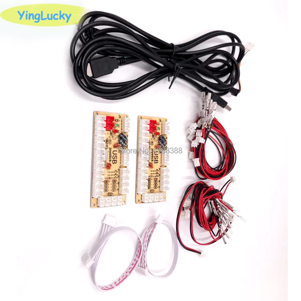 2X Zero Delay Arcade USB ENCODER PC TO JOYSTICK FOR 5PIN SANWA &JOYSTICK & 2.8MM BUTTON
2X Zero Delay Arcade USB ENCODER PC TO JOYSTICK FOR 5PIN SANWA &JOYSTICK & 2.8MM BUTTON