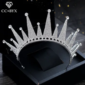 CC big tiaras and crowns hairbands baroque style wedding hair accessories for bridal jewelry pageant birthday cubic zircon xy403
CC big tiaras and crowns hairbands baroque style wedding hair accessories for bridal jewelry pageant birthday cubic zircon xy403