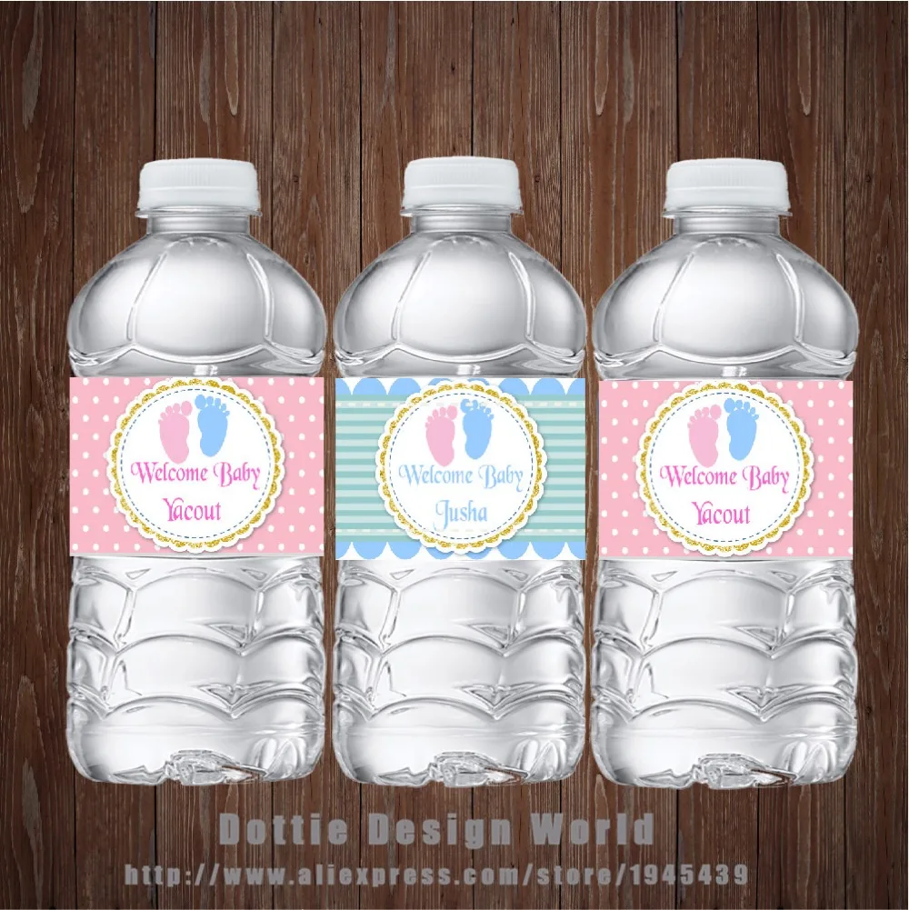 20 pcs/lot Twins Water Bottle Labels Custom Baby Feet Candy Bar wrapper Baby shower Birthday Party decoration free shipping
20 pcs/lot Twins Water Bottle Labels Custom Baby Feet Candy Bar wrapper Baby shower Birthday Party decoration free shipping