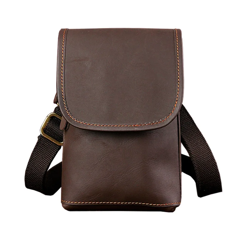 Genuine Leather Men Bags Waist Packs Man Crossbody Messenger Bag Cowhide Crazy Horse Leather Male Bag waist packbag slim handbag
Genuine Leather Men Bags Waist Packs Man Crossbody Messenger Bag Cowhide Crazy Horse Leather Male Bag waist packbag slim handbag