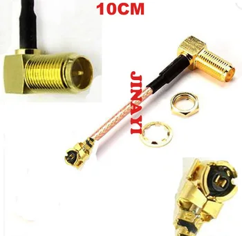 100pcs Right Angle RP SMA RP-SMA Female to IPX U.fl IPEX Connector RG178 10cm Pigtail Extension Cable
100pcs Right Angle RP SMA RP-SMA Female to IPX U.fl IPEX Connector RG178 10cm Pigtail Extension Cable