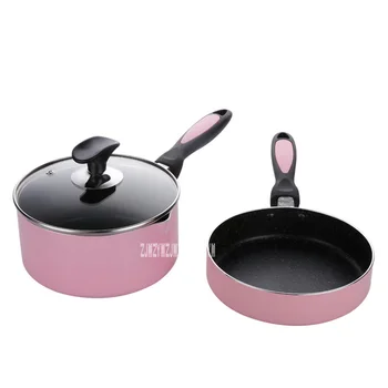 Portable 18cm Frying Pan Non-stick Pans for Kitchen Baby Food Cooking Pot Grill Pots Cauldron Set
Portable 18cm Frying Pan Non-stick Pans for Kitchen Baby Food Cooking Pot Grill Pots Cauldron Set