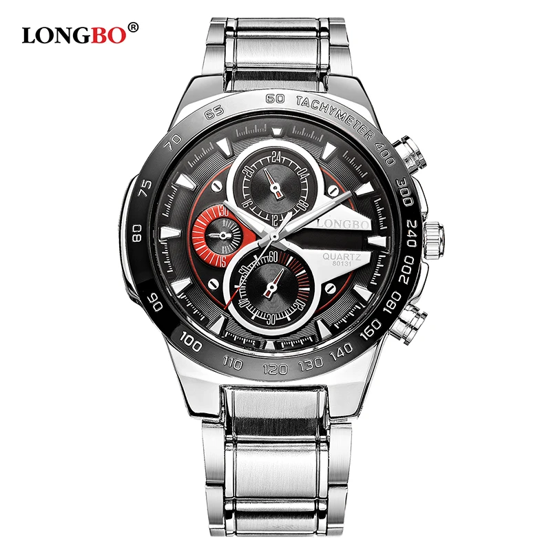LONGBO Men Watch Water Resistant Military Men Stainless Steel Watch Casual Sport Quartz Wristwatches
LONGBO Men Watch Water Resistant Military Men Stainless Steel Watch Casual Sport Quartz Wristwatches