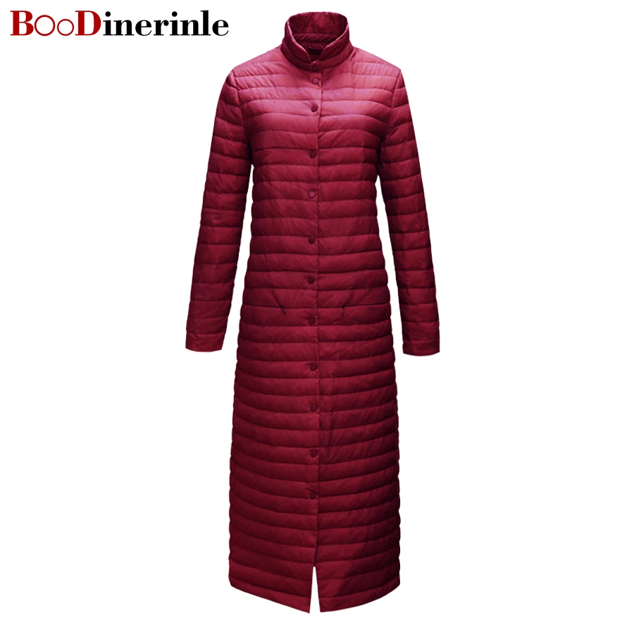 BOoDinerinle Women Coat Ultra warm white Duck Down Jacket x-Long Female Overcoat Slim Jackets Winter Coats Parkas Padded YR026
BOoDinerinle Women Coat Ultra warm white Duck Down Jacket x-Long Female Overcoat Slim Jackets Winter Coats Parkas Padded YR026