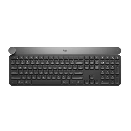 Logitech Craft Wireless Keyboard Dark Gray Smart Control Knob Bluetooth Unifying Dual Mode Connection Multi Device Connection Sw
Logitech Craft Wireless Keyboard Dark Gray Smart Control Knob Bluetooth Unifying Dual Mode Connection Multi Device Connection Sw