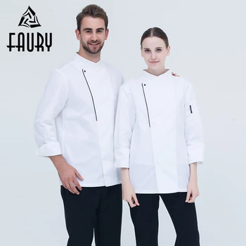 Unisex New Chef Workwear Uniforms Long-sleeved Coats Wholesale 2018 Restaurant Hotel Kitchen Master Cook Tops Clothing Overalls
Unisex New Chef Workwear Uniforms Long-sleeved Coats Wholesale 2018 Restaurant Hotel Kitchen Master Cook Tops Clothing Overalls