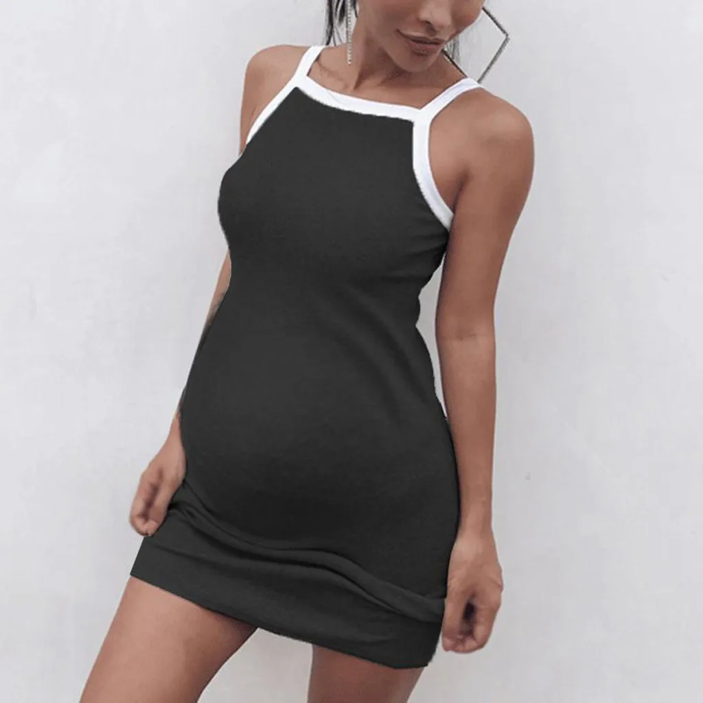 Women Maternity Dresses Casual Block Sleeveless Nursing Summer Dress Breastfeeding Pregnant Clothes Vedtidos Para Mujer 19Apr4
Women Maternity Dresses Casual Block Sleeveless Nursing Summer Dress Breastfeeding Pregnant Clothes Vedtidos Para Mujer 19Apr4