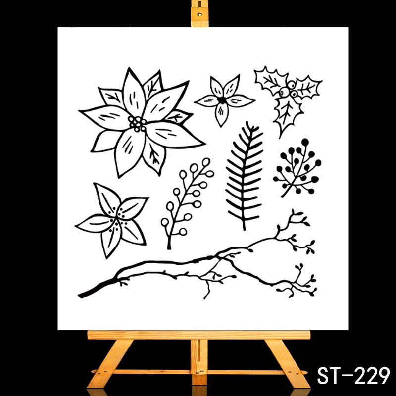 ZhuoAng Plant greeting card Transparent and Clear Stamp DIY Scrapbooking Album Card Making DIY Decoration Making
ZhuoAng Plant greeting card Transparent and Clear Stamp DIY Scrapbooking Album Card Making DIY Decoration Making