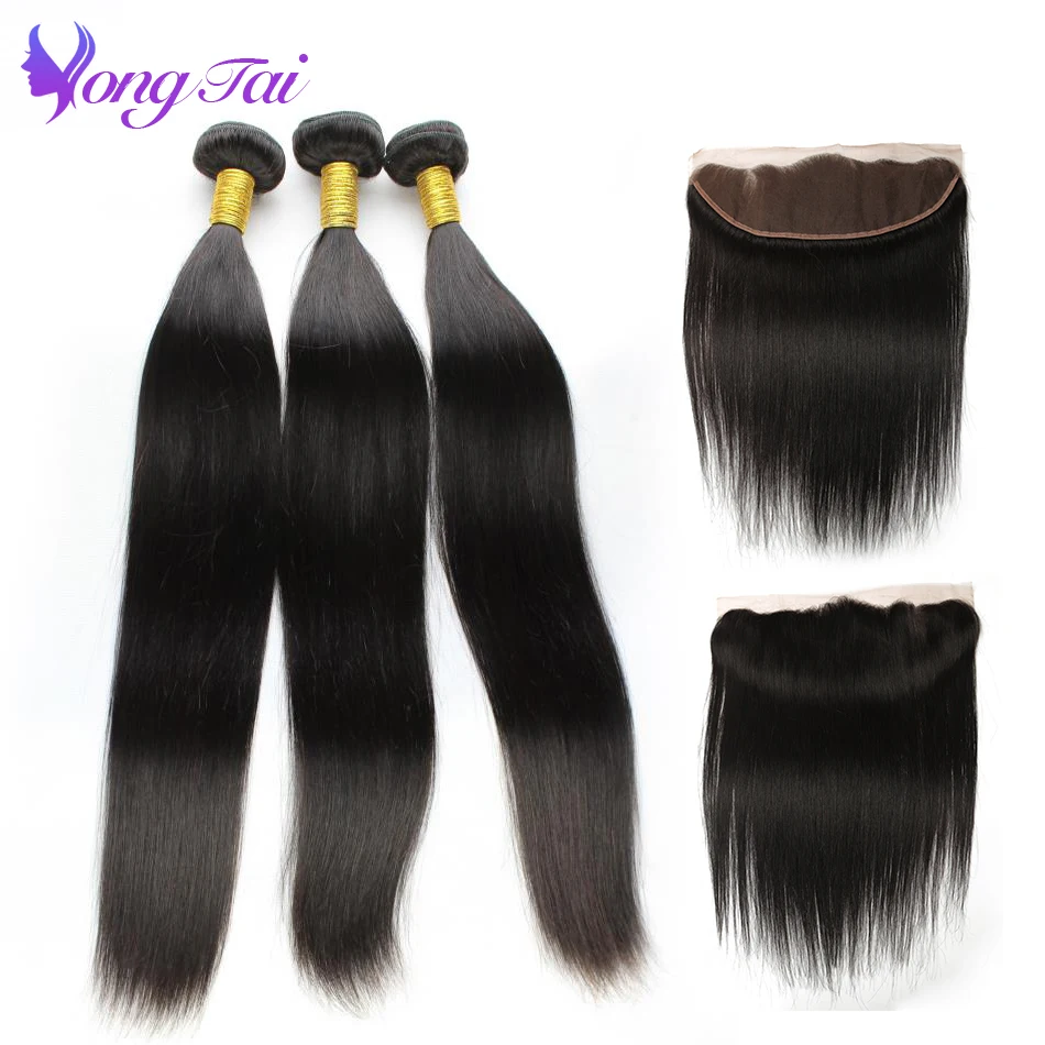 Yongtai Hair Malaysian Straight Lace frontal 4Pcs Remy Human Hair Bundles With Lace Frontal Closure 3Bundles Free Shipping
Yongtai Hair Malaysian Straight Lace frontal 4Pcs Remy Human Hair Bundles With Lace Frontal Closure 3Bundles Free Shipping