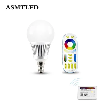 New Arrival Mi Light E14 5W RGB+CCT LED Bulb AC 86-265V 2.4G RF Smart Remote Wireless WiFi Control Dimmable RGBWW Spotlight Lamp
New Arrival Mi Light E14 5W RGB+CCT LED Bulb AC 86-265V 2.4G RF Smart Remote Wireless WiFi Control Dimmable RGBWW Spotlight Lamp