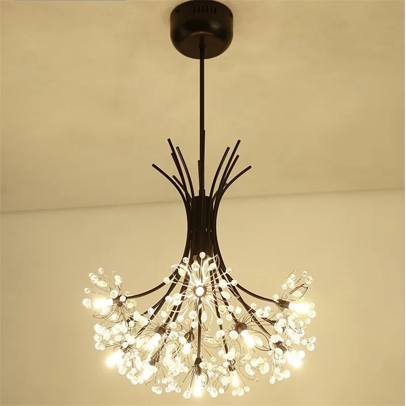 Crystal Led Pendant Lamp Dandelion Design Flower Chandeliers For Living Room Fireplace Kitchen Decor Home Lighting Suspension G9
Crystal Led Pendant Lamp Dandelion Design Flower Chandeliers For Living Room Fireplace Kitchen Decor Home Lighting Suspension G9