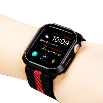 milanese loop strap for apple watch band 44mm 40mm iwatch apple watch 4 5 case bracelet+Anti-fall Protective cover Accessories
milanese loop strap for apple watch band 44mm 40mm iwatch apple watch 4 5 case bracelet+Anti-fall Protective cover Accessories