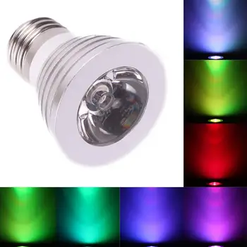 Led Spotlight E27 Lamp Head RBG Sync Bulb Lamp Colorful Infrared Dimming Home Decoration Atmosohere Light
Led Spotlight E27 Lamp Head RBG Sync Bulb Lamp Colorful Infrared Dimming Home Decoration Atmosohere Light