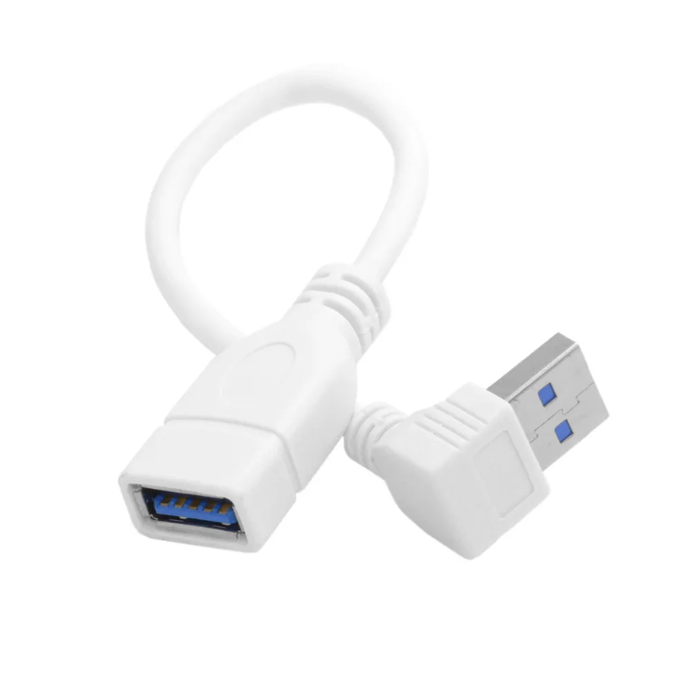 CY 90 Degree Up Right Angled USB 3.0 A Male to Female Extension Cable White Color 20cm
CY 90 Degree Up Right Angled USB 3.0 A Male to Female Extension Cable White Color 20cm