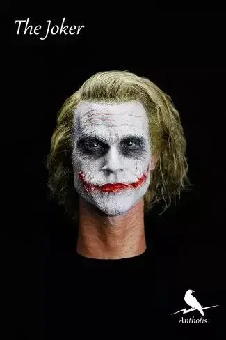 1/6 scale figure JOKER Heath Ledger Simulated hair head sculpt figure accessories for 12" action figure doll.not include body
1/6 scale figure JOKER Heath Ledger Simulated hair head sculpt figure accessories for 12" action figure doll.not include body