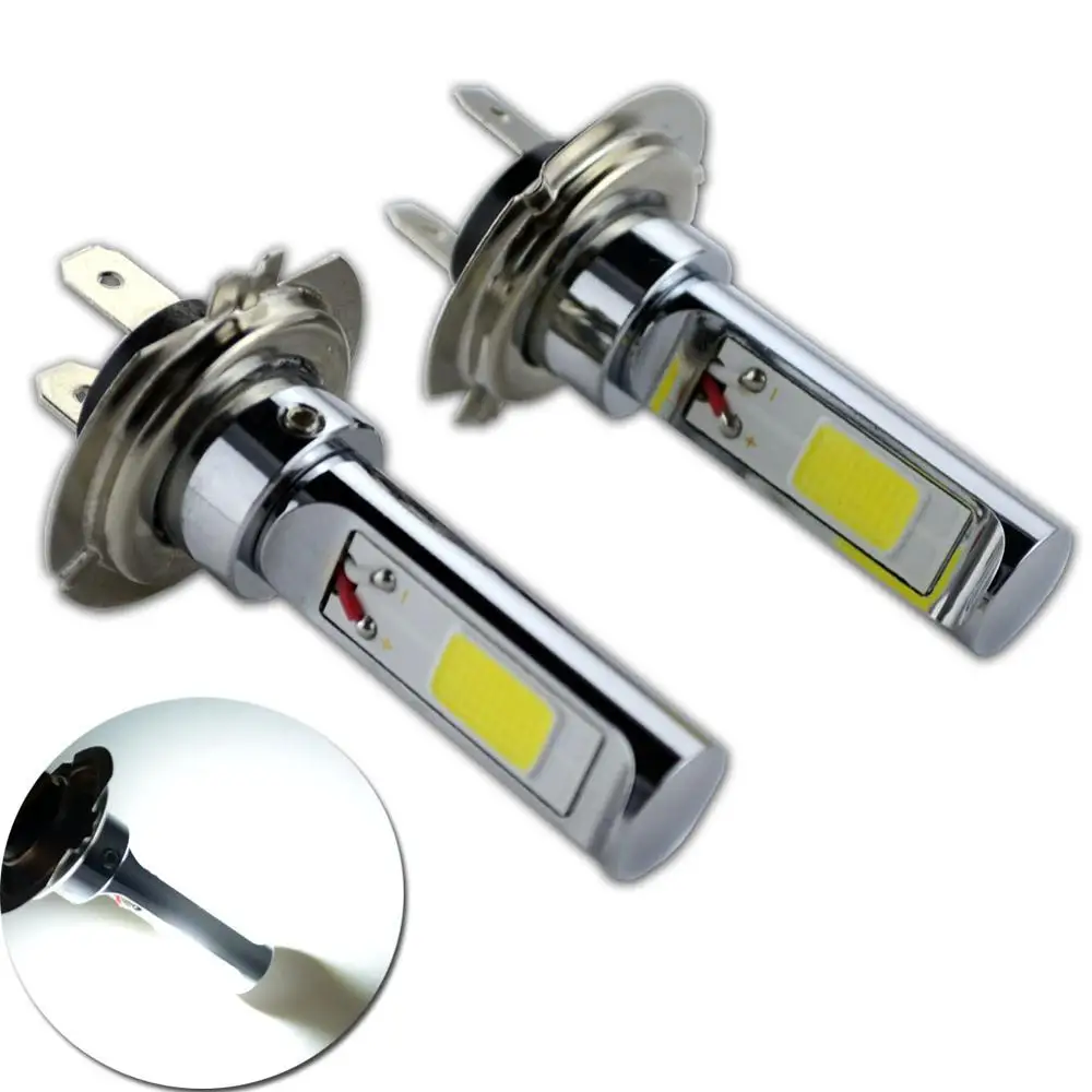 2pcs 80W H7 Super High Power COB LED White Car Light for Fog Driving AC/DC 12V 24V 30V
2pcs 80W H7 Super High Power COB LED White Car Light for Fog Driving AC/DC 12V 24V 30V